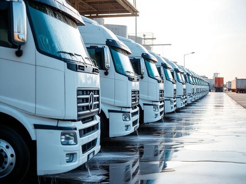 Commercial fleet washing